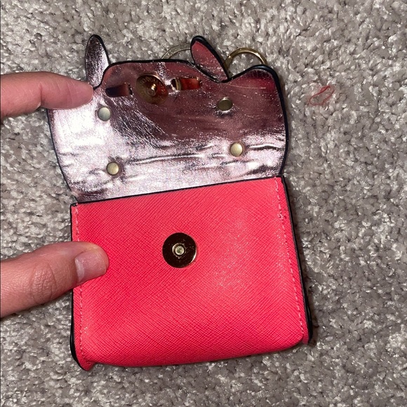 NEW Pink Mini Birkin Handbag Keychain - Picture 3 of 5